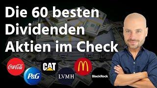 Die 60 besten Dividenden Aktien im Check