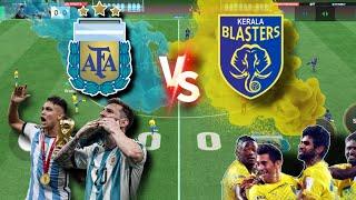 Argentina Vs Kerala Blasters | Thrilling PvP Online football match | FC Mobile |