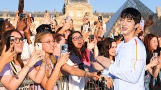 LIVEComplete Video of Jin BTS as Olympic Torchbearer in Paris