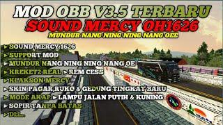 MOD OBB V3.5 SOUND MERCY OH1626 - KREKET KREKET & GRAFIK REALISTIK | OBB BUSSID