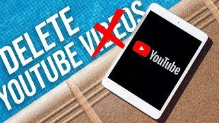 How to Delete a Youtube Video on iPad