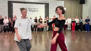 Anna Danilova & Anna Oskina. Intermediate JnJ. WCS Nights 2024 | WCS Dance