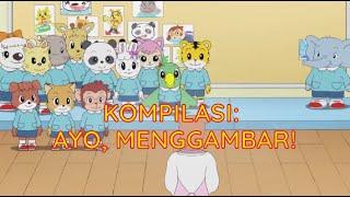 Kompilasi: Ayo, Menggambar! | Kartun Anak Bahasa Indonesia | Shimajiro Indonesia