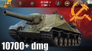 Объект 704 МАСТЕР 10700 dmg  Карта: Редшир  World of Tanks лучший бой пт-сау