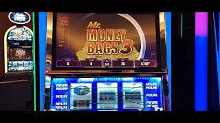 $250 Spins on  Mr. MONEY BAGS 3 with  Red Screen Jackpot Handpays. VGT Slots - Choctaw Durant