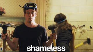 Frank Seals off the Second Story of the House | Shameless