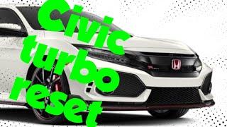 Honda civic fc 1.5 turbo VSA faulty reset by Launch X431 pro