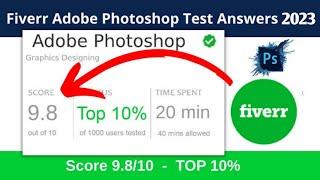 Fiverr Abode Photoshop cc 2017 Skills Test Answers 2023 || Engineer Abusufian