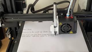 CNC Handwriting Machine - Proof of Concept