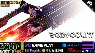 Bodycount PC Gameplay | RPCS3 | Full Playable | PS3 Emulator | 4k30FPS | 2024 Latest