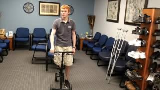 Knee Walker Demonstration