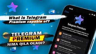 Telegram Premium Nima Qila Oladi #news #telegram