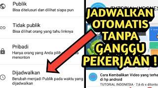 Cara mengatur jadwal upload postingan video youtube pakai hp