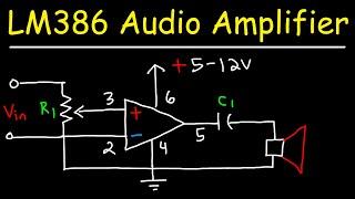 LM386 Audio Amplifier Circuit With Bass Boost and Volume Control