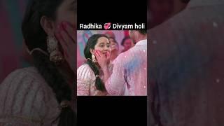 radhika Divyam holi #mannatisundar #dangaltv #shorts