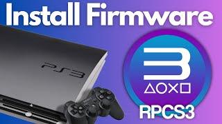 How to download and install PS3 Firmware for RPCS3