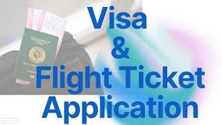 Visa and Flight Ticket Application: Guidelines for Application on the PTDF Portal