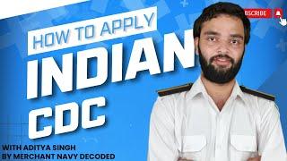 CDC Apply Online | How To Apply INDIAN CDC Step By Step in 2024 | What is Indian CDC?