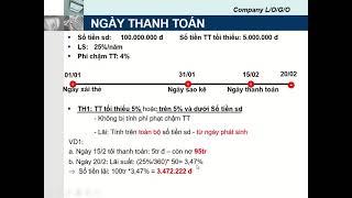 Cách tính lãi Thẻ tín dụng tại các Ngân hàng