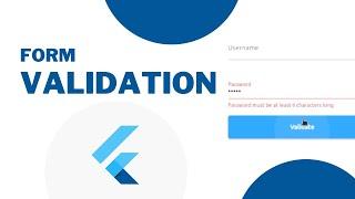 Form Validation in Flutter | Tutorial