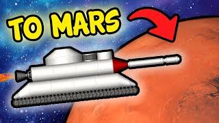 I Flew a Tank to Mars in Spaceflight Simulator