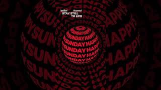 Happy Sunday {Red Color} Typography Animation Shorts  #happysunday #redcolor #typography