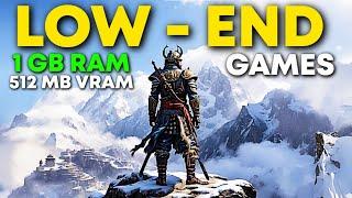 Top 10 Amazing Games For LOW END PC | 1GB RAM | 2GB RAM | 64MB | 128MB | VRAM