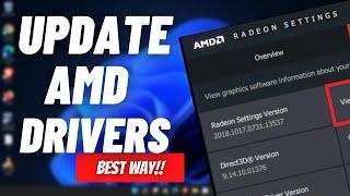 How to Update AMD Radeon Graphics Card Drivers | AMD Radeon Software Download & Install (2022)