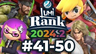 Top 50 Smash Ultimate Players: LumiRank 2024.2 #41-50