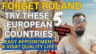 5 EUROPEAN COUNTRIES TO IMMIGRATE TO IN 2024 - EASY APPOINTMENT & VISA?