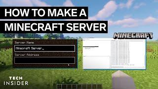 How To Make A Minecraft Server