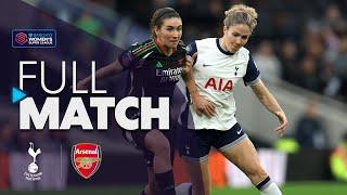 Full Match: Tottenham Hotspur v Arsenal | Barclays WSL 2024-25