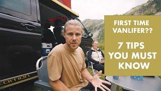 Top 7 Vanlife Tips - If You're New To Road Trips