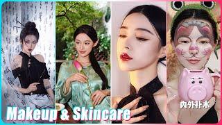 MitsuisenAesthetic Makeup Tutorial & ASMR Skincare Routine️Satisfying skincareBeauty Secrets397