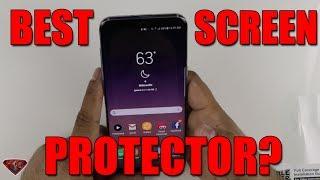 Best Screen Protector for Galaxy S8/S8 Plus & Spigen Case Unboxing/Setup