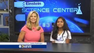 Katie Fehlinger & The Einstein Science Center on CBS Philly