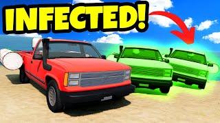 We Played ZOMBIE Infection Hide and Seek with TRUCK BOATS in BeamNG Drive Mods!