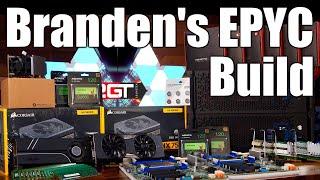 Building a #homelab server from the ground up! - Branden's EPYC Server Build!