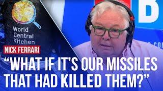 Nick Ferrari calls for the suspension of arms sales to Israel | LBC