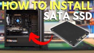 How to Add a SATA SSD - Full Tutorial