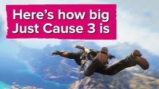 How big is Just Cause 3? (New PC Gameplay)