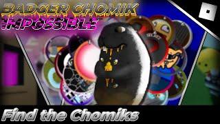 How to find BADGER CHOMIK in FIND THE CHOMIKS || Roblox