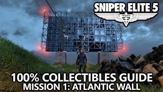 Sniper Elite 5 - 100% Collectibles Guide - Mission 1: Atlantic Wall