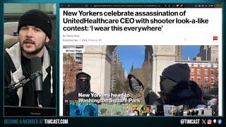 Leftists CELEBRATE CEO Assassination In NYC, Taylor Lorenz DOUBLES DOWN Saying THE PEOPLE Want More