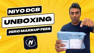 Niyo DCB Bank Debit Card UNBOXING || Forex Card with Zero FOREX Markup Fee