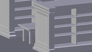 Blender: Modeling a Library (Part 1)