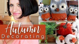 RELAXING FALL DECORATE WITH ME 2020! COZY FARMHOUSE DECORATING IDEAS ️