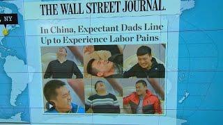 Headlines at 8:30: Hospital in China lets fathers experience childbirth pain