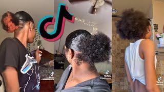 Natural Hairstyles for Back to School from Black Tiktok