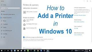 Cara Menambahkan Printer di Windows 10
